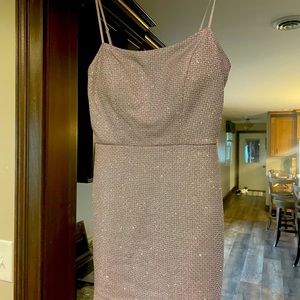 HOMECOMING GLITTERY DRESS!!